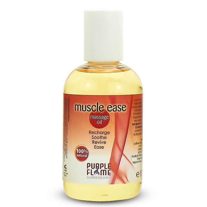 Purple Flame Muscle Ease Therapeutic Massage Oil 100ml