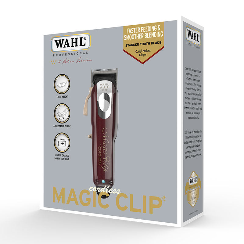WAHL 5 Star Magic Clip Cordless Hair Clipper Kit