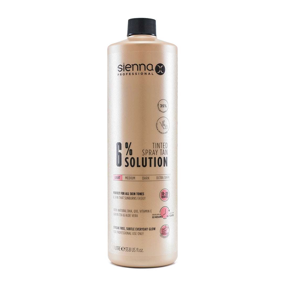 Sienna X 6% Professional Tanning Solution 1000ml