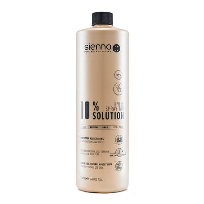 Sienna X 10% Professional Tanning Solution 1000ml