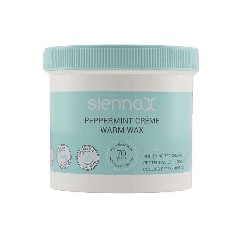 Sienna X Peppermint Creme Warm Wax 450g