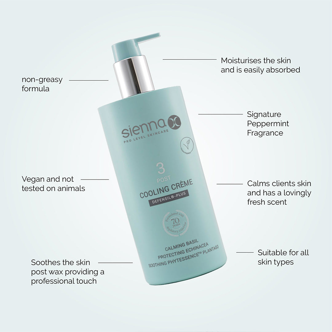 Sienna X Post Wax Cooling Creme 500ml