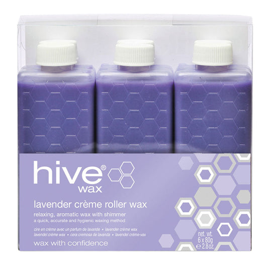Hive Roller Depilatory Refills Lavender CrÃ¨me Wax (6 x 80g)