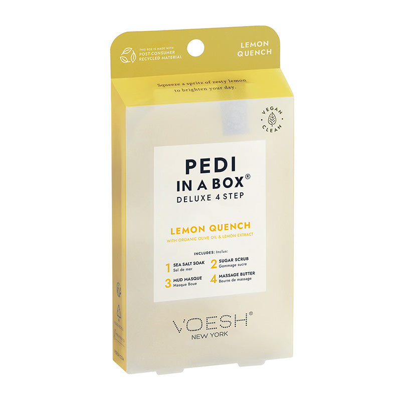 Voesh Pedi In A Box Deluxe 4 Step Lemon Quench