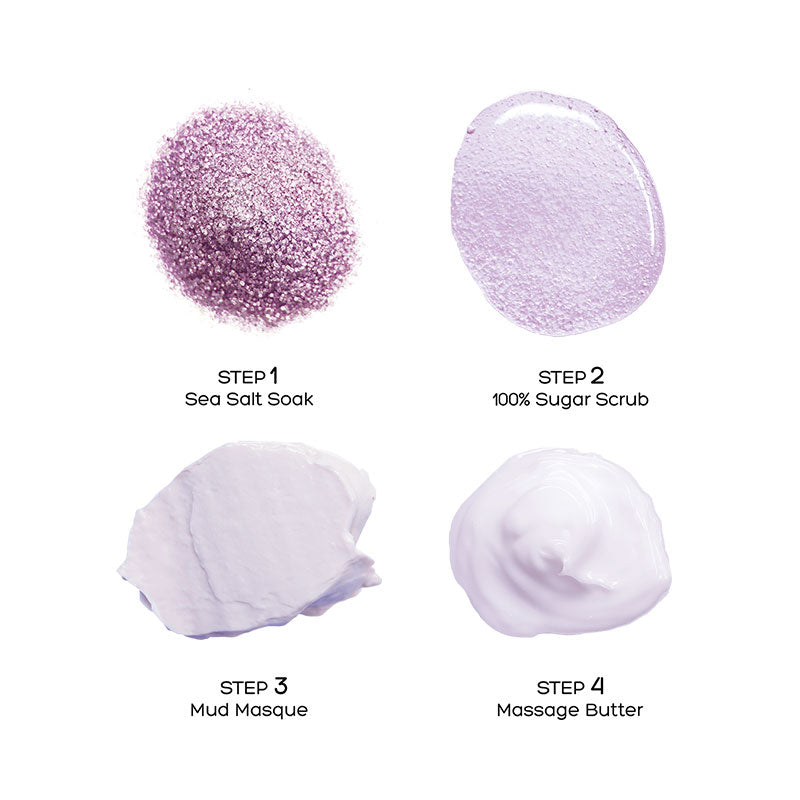 Voesh Pedi In A Box Deluxe 4 Step Jasmine