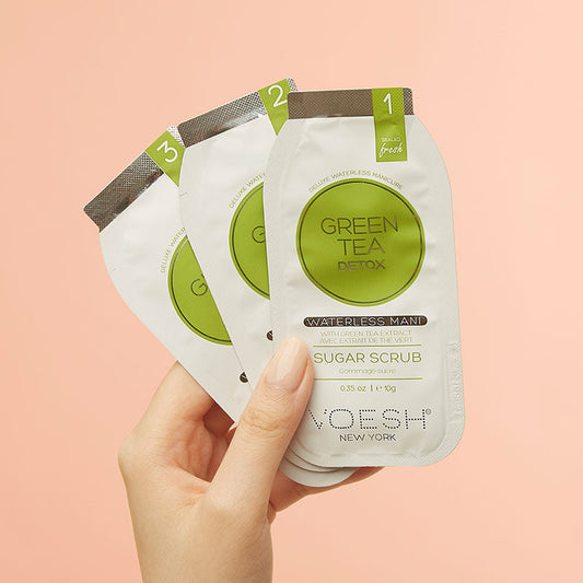 Voesh Mani In A Box Waterless 3 Step Green Tea