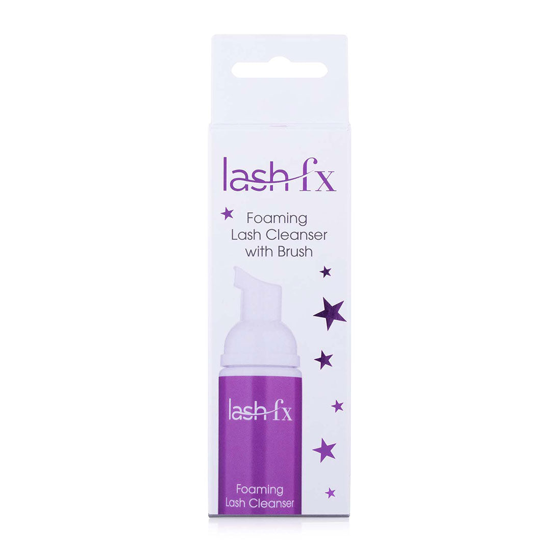 Lash FX Foaming Lash Cleanser 60ml & Cleansing Brush