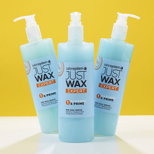 Salon System Just Wax Expert Cleanse and Prime 500ml