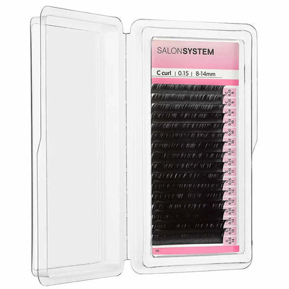 Salon System Lash Extensions Classic C-Curl 0.15 8-14mm