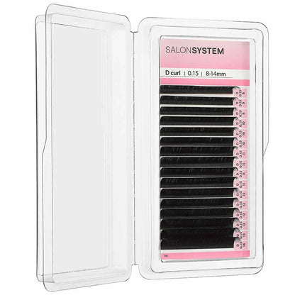 Salon System Lash Extensions Classic D-Curl 0.15 8-14mm