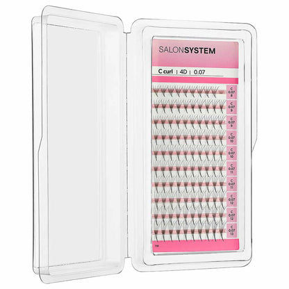 Salon System Lash Extensions ProFan C-Curl 4D 8-13mm