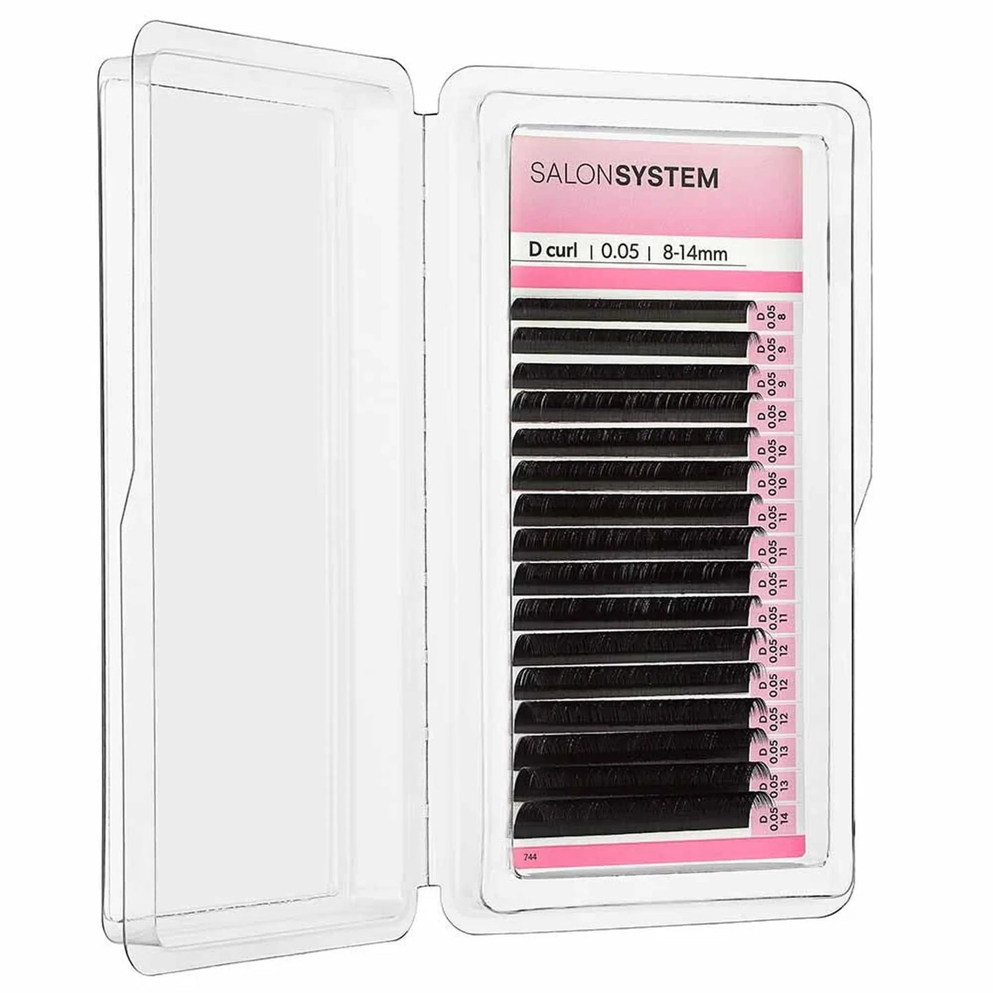 Salon System Lash Extensions Russian Volume D-Curl 0.05 8-14mm