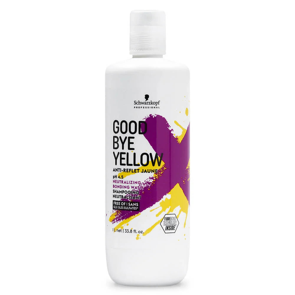 Schwarzkopf Professional Goodbye Yellow Neutralizing Bonding Wash Shampoo