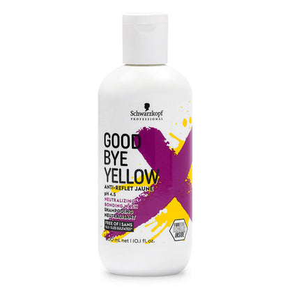 Schwarzkopf Professional Goodbye Yellow Neutralizing Bonding Wash Shampoo