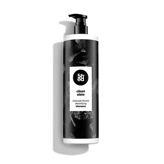 SHED Clean Slate Charcoal Infused Detoxifying Shampoo - 1L