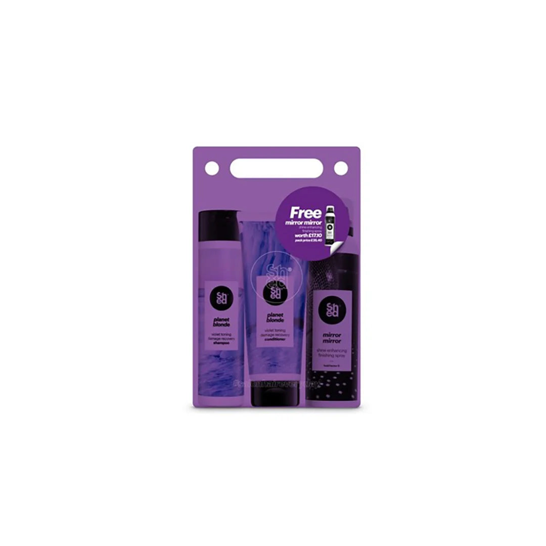 Shed Planet Blonde Haircare Gift Set