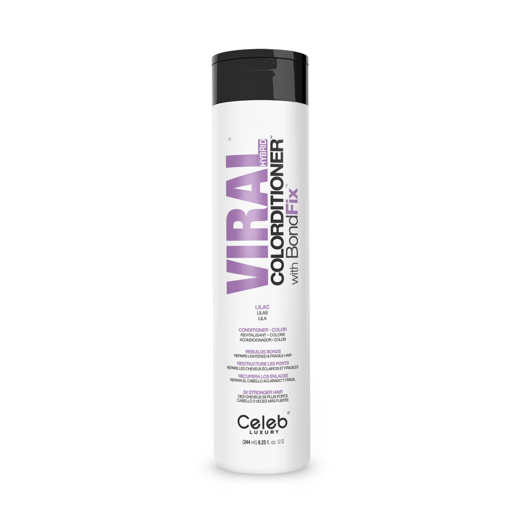 Celeb Luxury Viral Hybrid Colorditioner Conditioner with BondFix - Lilac - 244ml