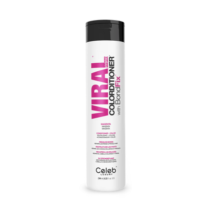 Celeb Luxury Viral Hybrid Colorditioner Conditioner with BondFix - Magenta - 244ml