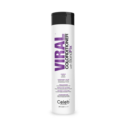 Celeb Luxury Viral Hybrid Colorditioner Conditioner with BondFix - Purple - 244ml