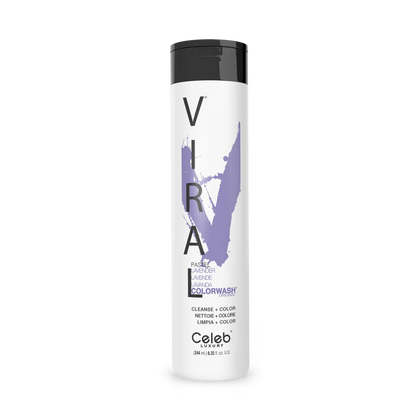Celeb Luxury Viral Shampoo Colorwash Vegan Shampoo -  Pastel Lavender - 244ml