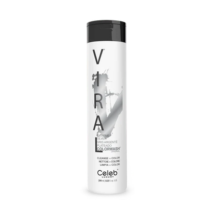 Celeb Luxury Viral Shampoo Colorwash Vegan Shampoo -  Silver - 244ml