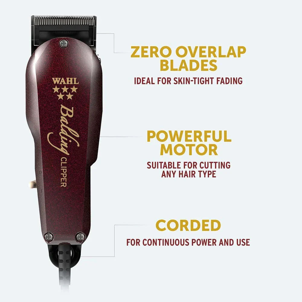 WAHL 5 Star Balding Corded Hair Clipper Kit