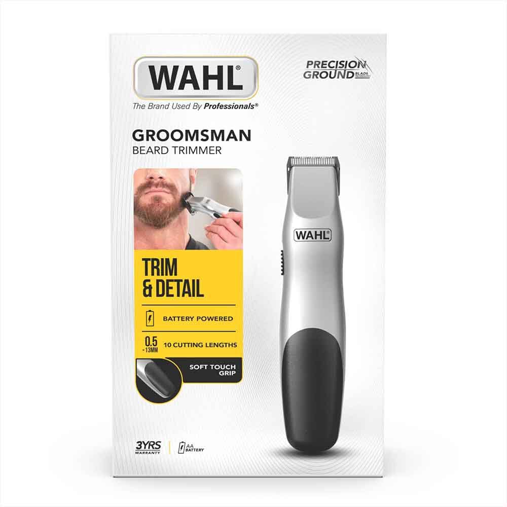 WAHL Battery Operated Groomsman Trimmer