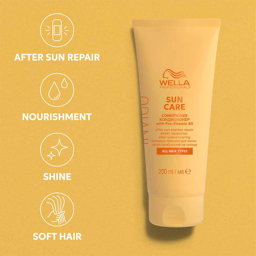 Wella Professionals Invigo Sun Conditioner 200ml Instant Product benefits