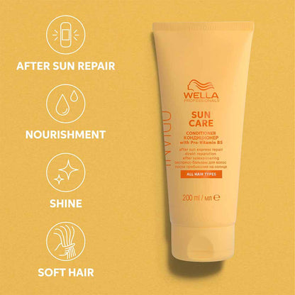 Wella Professionals Invigo Sun Conditioner 200ml Instant Product benefits