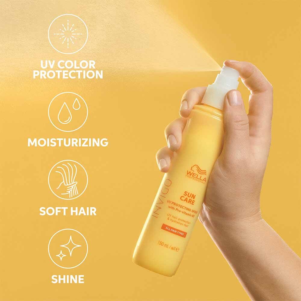 Wella Professionals Invigo Sun Protection Spray 150ml Instant Product Benefits
