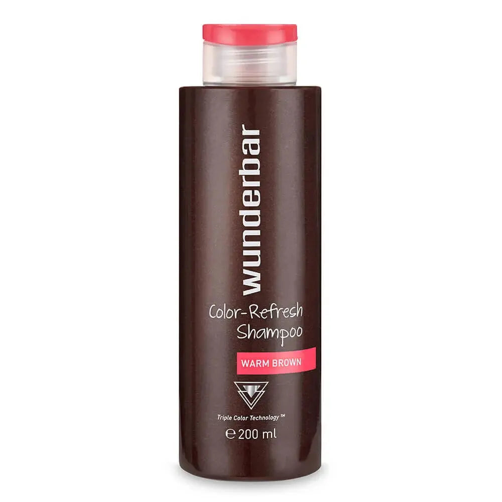 Wunderbar Colour Refresh Shampoo - Warm Brown - 200ml