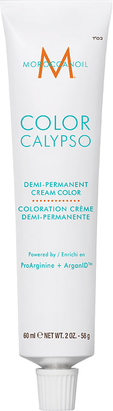 Moroccanoil Calypso Demi-Permanent Cream Color Gold Violet, Violet Gold And Intense Reds, Coppers & Violets 60ml - 6.23/6VG Dark Iridescent Gold Blonde