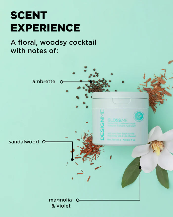 DESIGNME Gloss.ME Hydrating Treatment Mask - 500ml