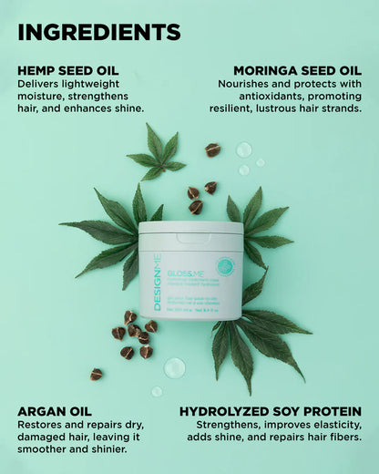 DESIGNME Gloss.ME Hydrating Treatment Mask - 500ml