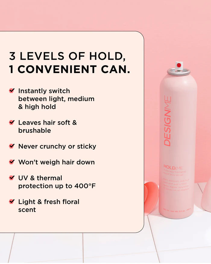 DESIGNME Hold.ME Three Ways Hairspray - 330ml