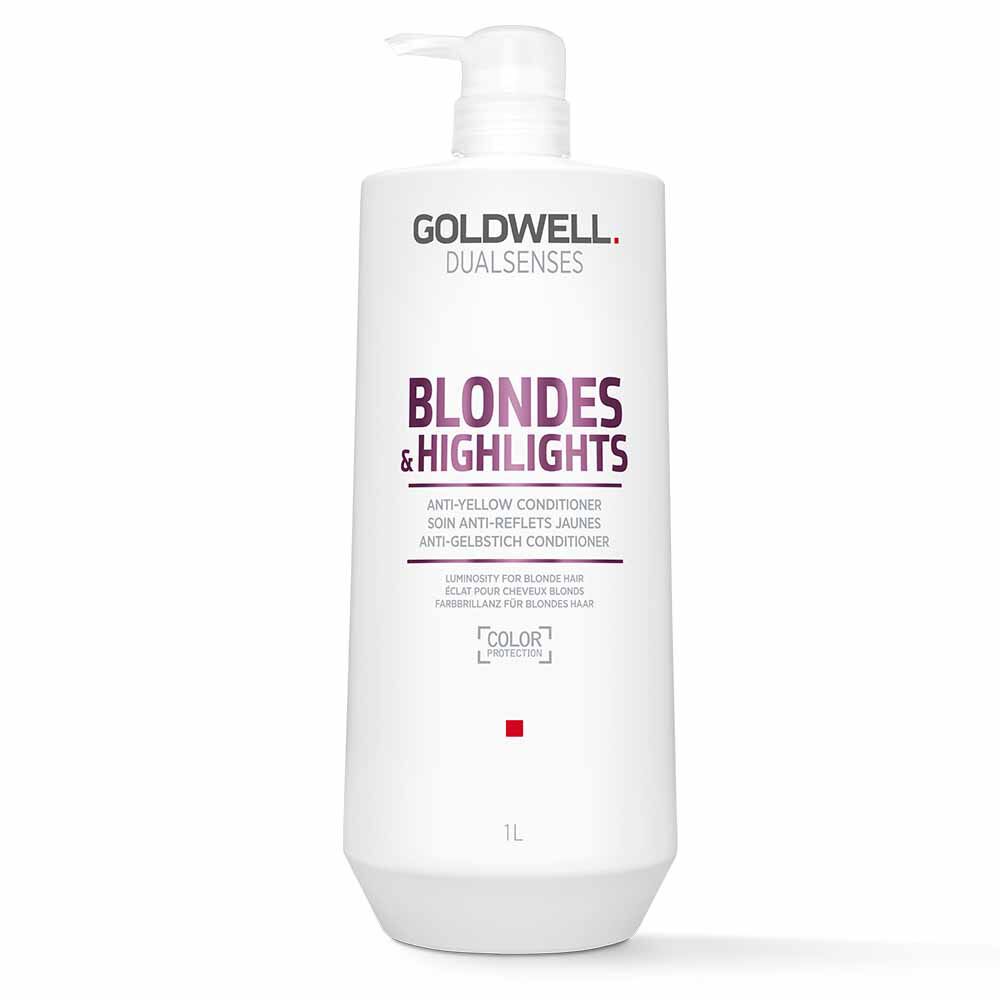 Goldwell DualSenses Blonde and Highlights Anti-Yellow Conditioner 1L