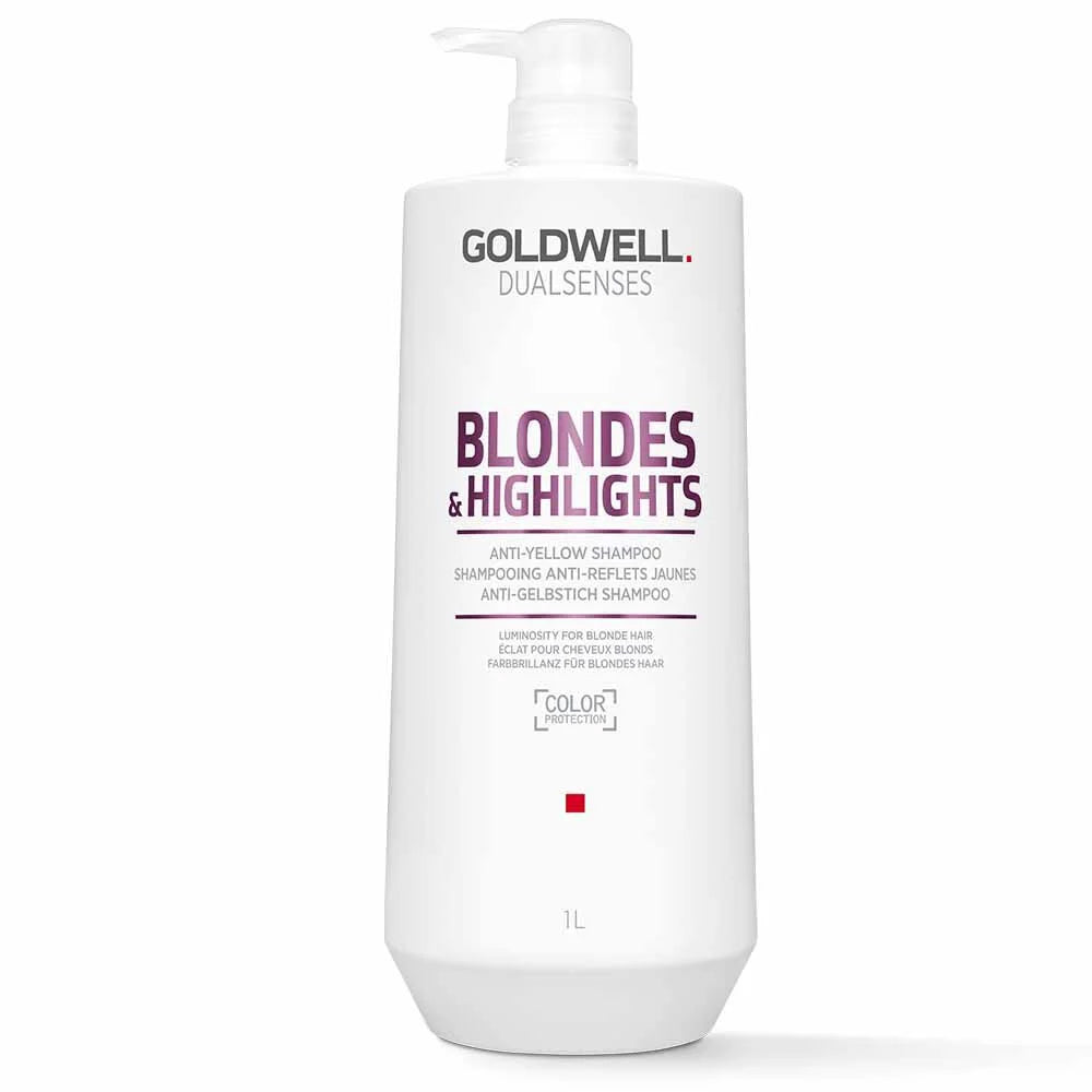 Goldwell DualSenses Blonde and Highlights Anti-Yellow Shampoo 1L