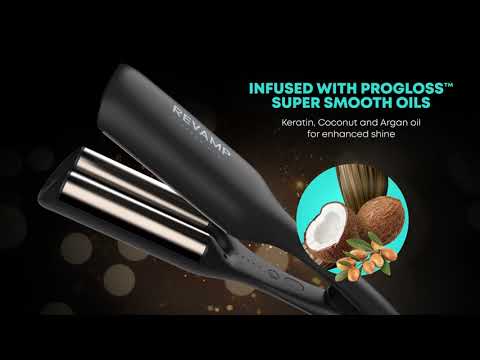 REVAMP 2-in-1 Beach & Volume Professional Ceramic Waver
