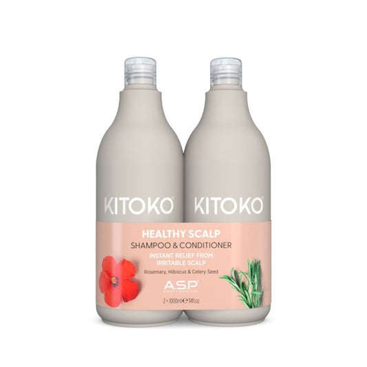 Kitoko Healthy Scalp Shampoo & Conditoner 1 Litre Duo