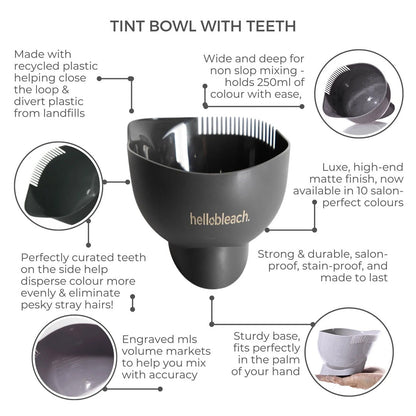 Hello Bleach Deep Tint Bowl With Teeth Bby Pink