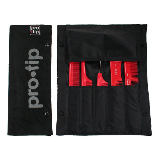 Pro Tip 5 Piece Comb Set in Mesh Wallet