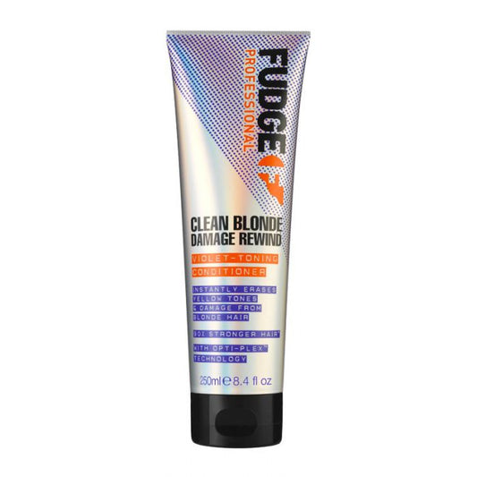 Fudge Professional Clean Blonde Damage Rewind Violet-Toning Conditioner 250ml