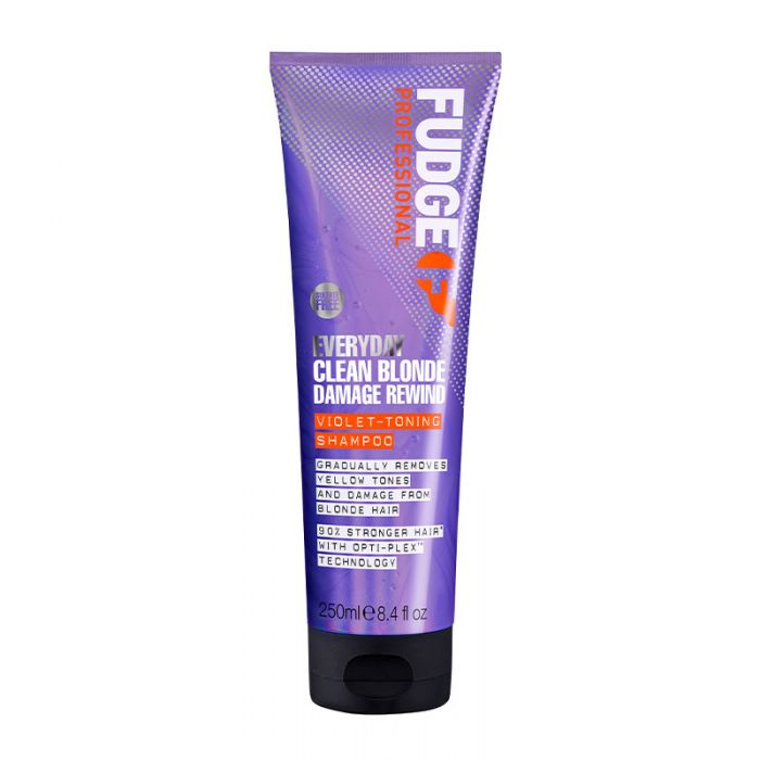 Fudge Professional Every Day Clean Blonde Damage Rewind Shampoo 250ml