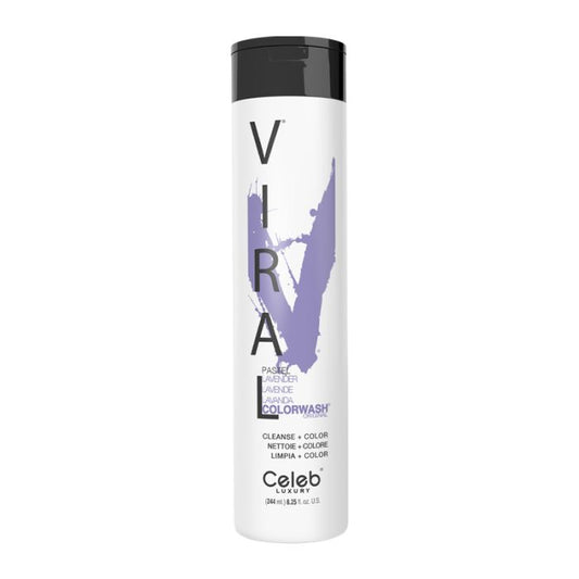 Viral Extreme Pastel Lavender Colorwash Shampoo 244ml by Celeb Luxury