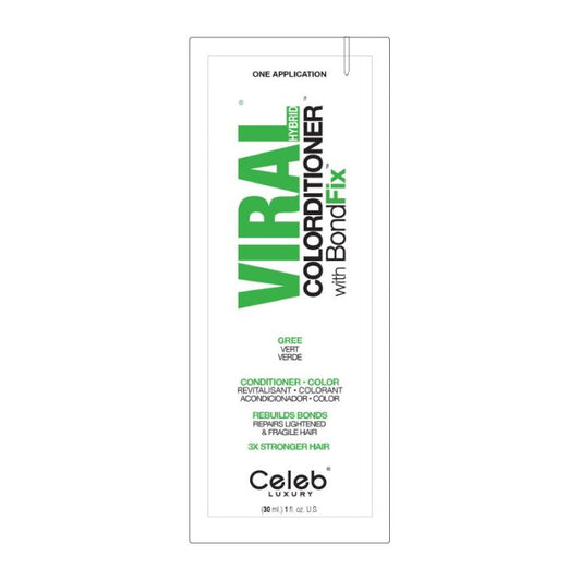 Viral Green Colorditioner Conditioner 29.57ml by Celeb Luxury