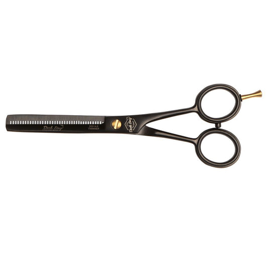 Dark Stag Straight Thinner Scissors Black & Gold DS1 6 Inch