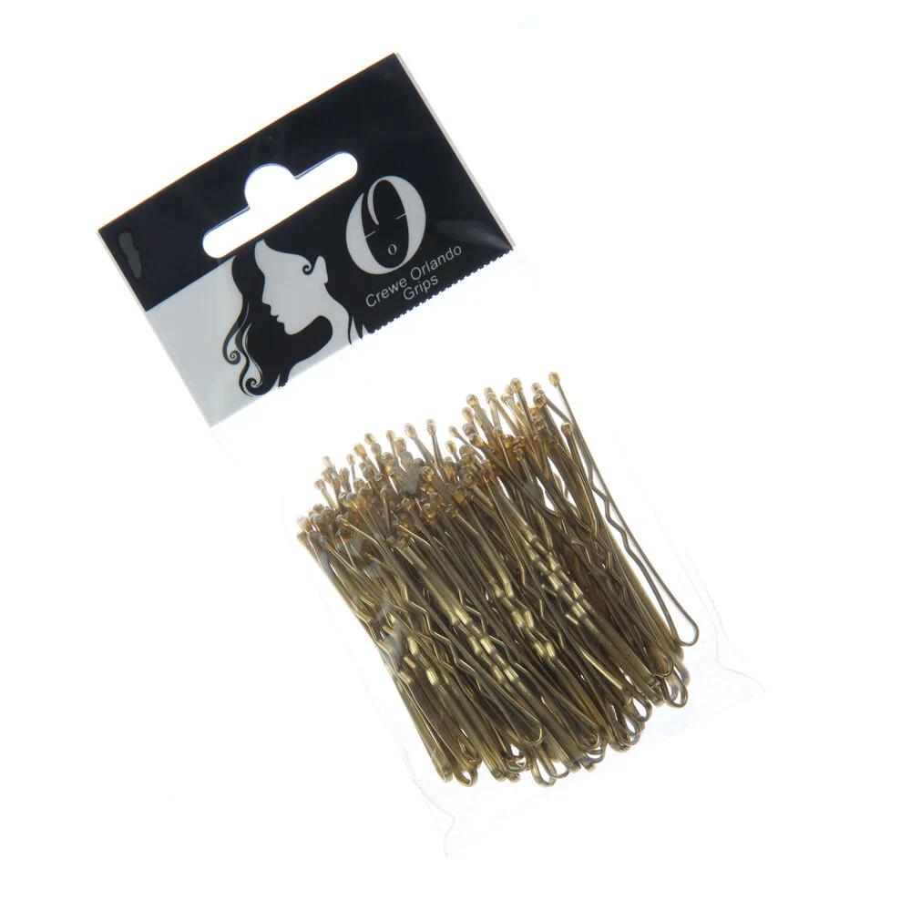 Crewe Orlando 2 Inch Wavy Hair Grips Blonde Pack of 72