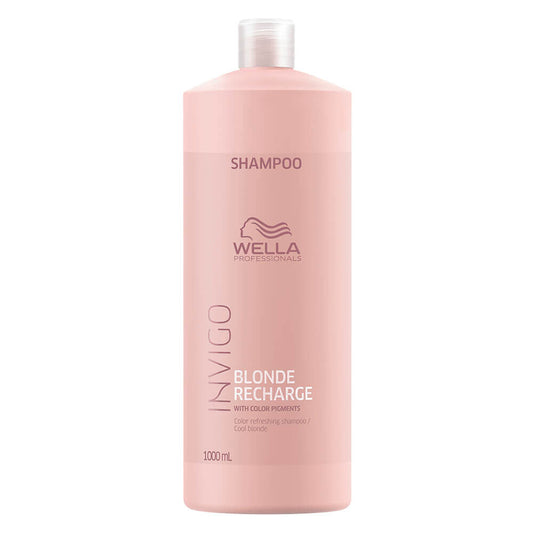 Wella Professionals Invigo Blonde Recharge Cool Blonde Shampoo 1000ml,