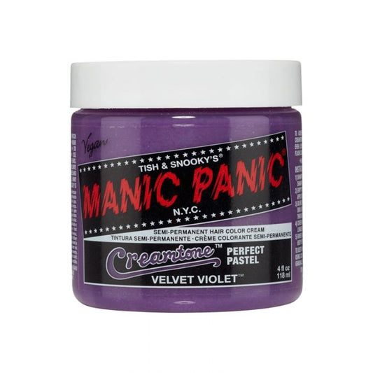 Manic Panic Creamtones Perfect Pastel Hair Colour Velvet Violet 118ml