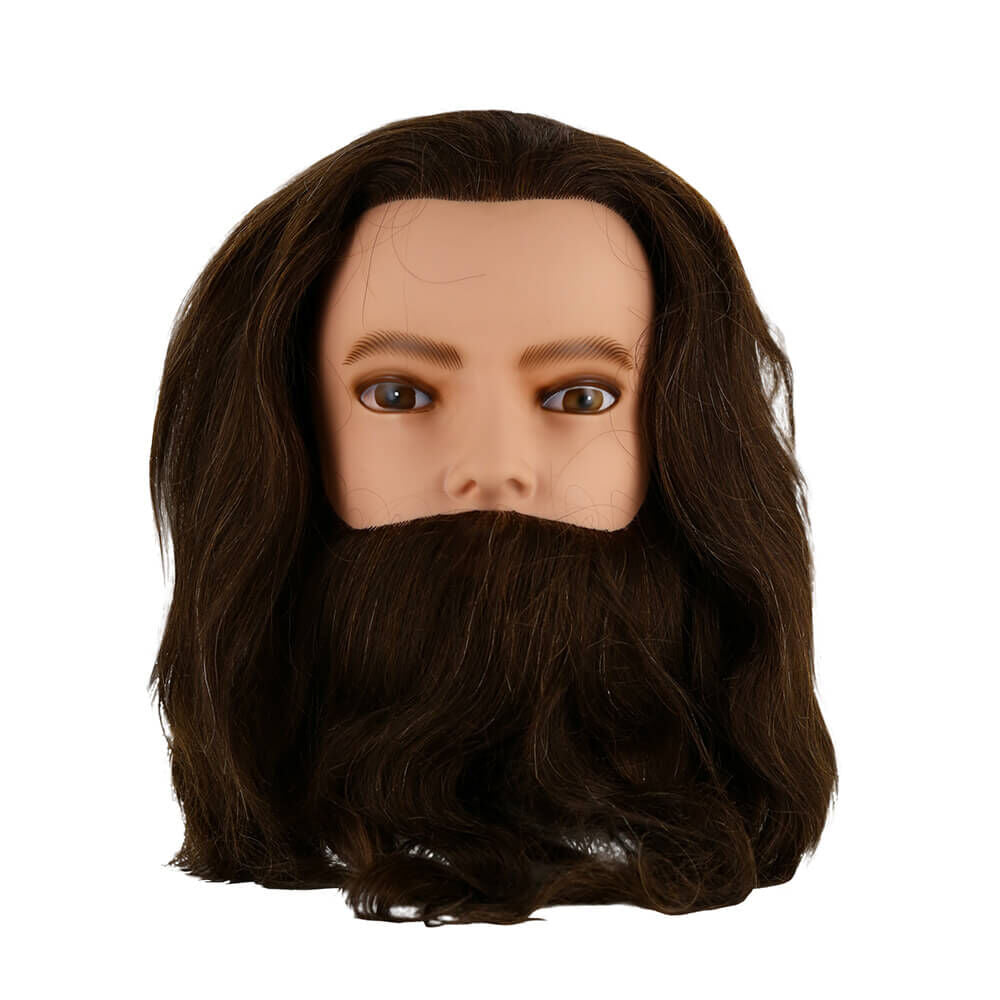 Sibel Manikin Training Head Karl with Beard Light Brown 5,